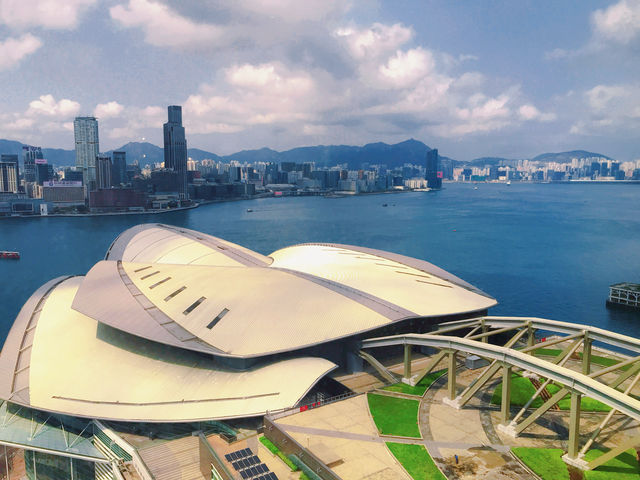 真正180度無敵維港海景😍😍😍