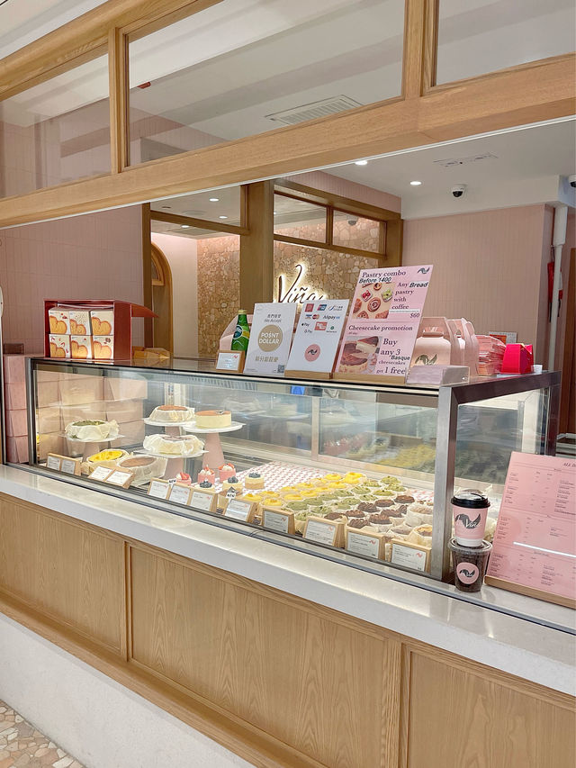 銅鑼灣粉色打卡咖啡店-La Viña