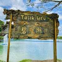 Discovering the Serene Beauty of Tasik Biru in Bau, Sarawak