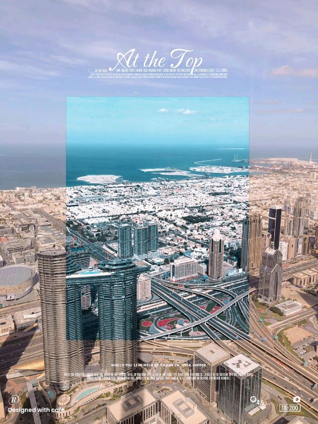 【杜拜】At the Top 地城市之巔：555米高度觀景台