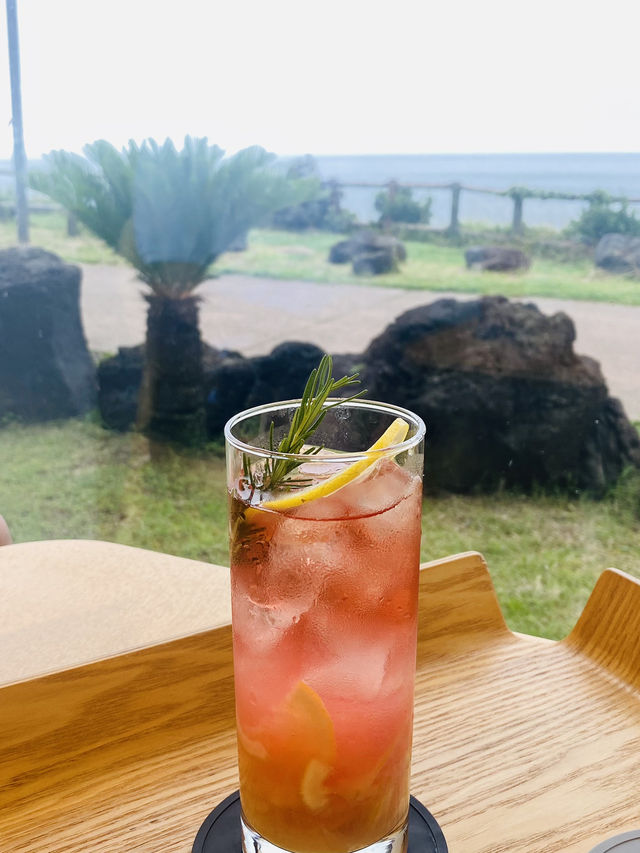 Rainy day in Jeju