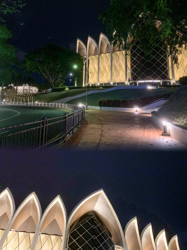 Capturing the Borneo Cultures Museum: Stunning Day and Night Views