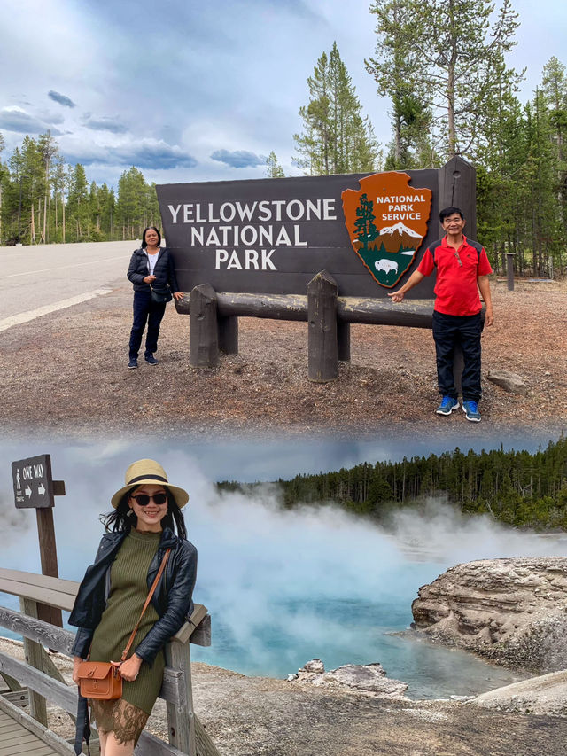 Exploring Yellowstone National Park:Geysers, Wildlife, and a Stay at Old Faithful Inn