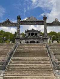 Exploring Khai Dinh Tomb