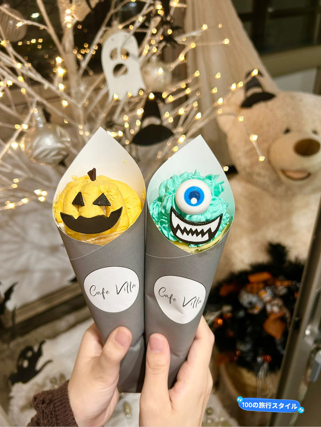 【北九州カフェ】ハロウィン仕様のクレープ屋さん🎃