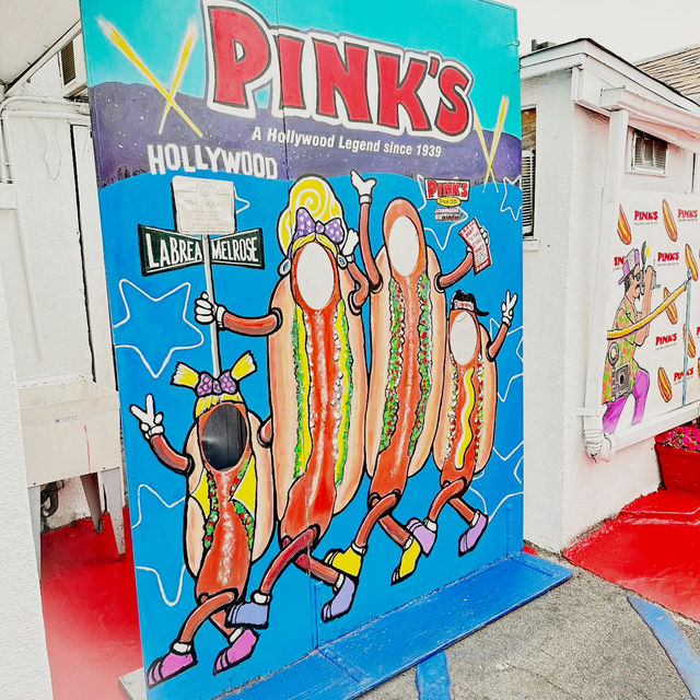 洛杉磯必吃的熱狗店 — Pink's Hot Dogs