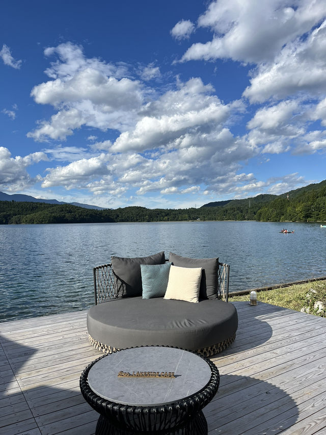 【長野県･大町市】青木湖が目の前絶景カフェ☕