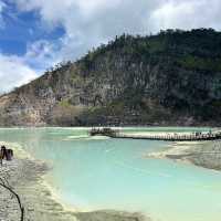 Best moment at Kawah Putih, Bandung