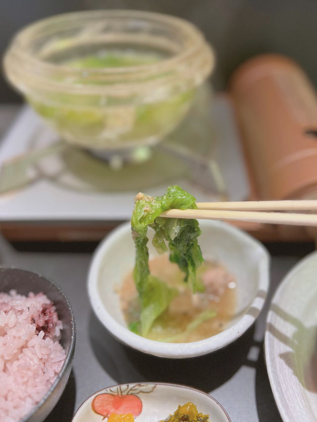 【大阪/北新地】希少な水晶鍋を✨高コスパランチ！