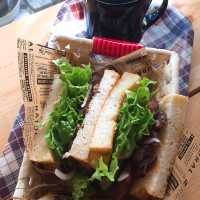 【大分】A5ランクのおおいた和牛！高コスパの はまっちゃうサンド✨