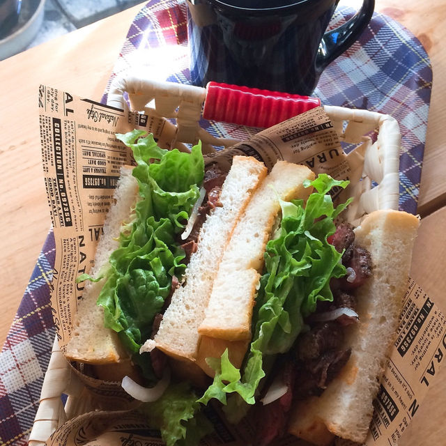 【大分】A5ランクのおおいた和牛！高コスパの はまっちゃうサンド✨
