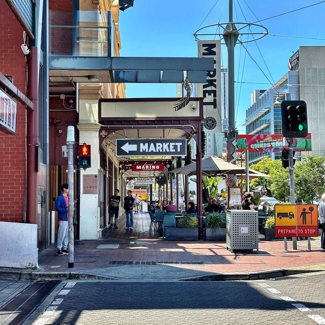 Food hunt at Adelaide Central Market 