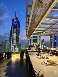 Rooftop cafe with breathtaking view! MUKHA encore ramada🥤