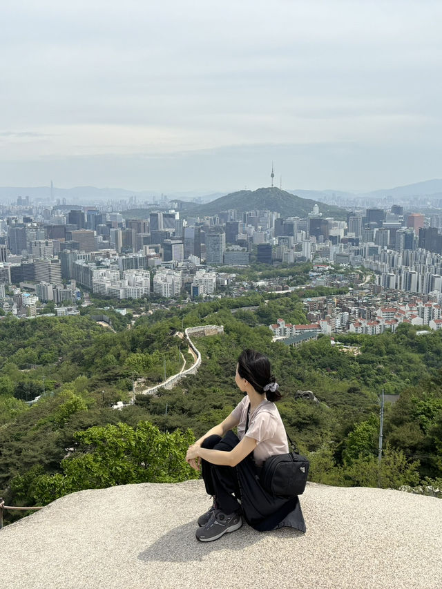 너무 멋진 뷰! 서울의 인왕산
