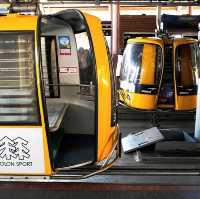 韓國大邱_ 必訪 팔공산 케이블카八公山纜車_享受楓紅黃杏 山巒間