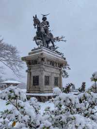 Sendai ในวันที่หิมะโปรยปราย~🌨️❄️🇯🇵