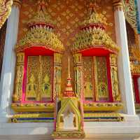 【カンチャナブリー】山頂に佇む黄金の仏像 Wat Tham Suea