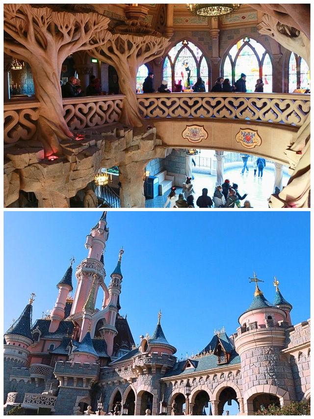 【フランス/パリ】オーロラ姫モチーフのピンク色のお城が可愛すぎる‼︎＊Disneyland Paris＊
