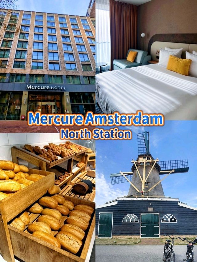 Mercure Amsterdam North Station, value for money and great place to stay in Amsterdam Noord.