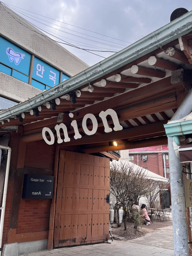 Café Onion Anguk - A restored Hanok