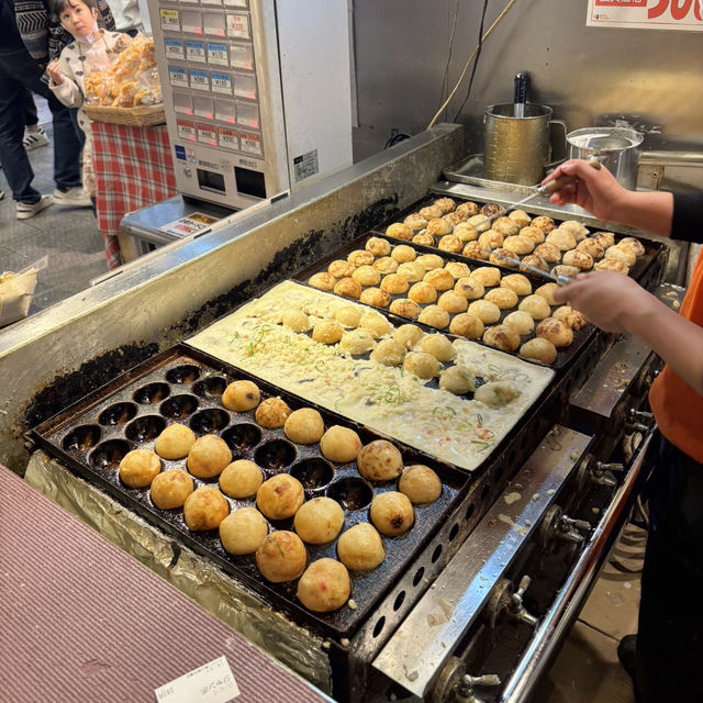🇯🇵【京都】美味しいのにコスパ良いたこ焼き(^^)カリカリ博士！