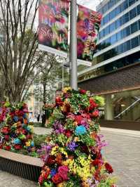 Blooming Flowers at Hibiya Midtown! 🌸🌷