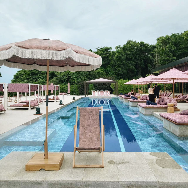 The Dior Dioriviera Pop-Up and Café in Desaru Coast