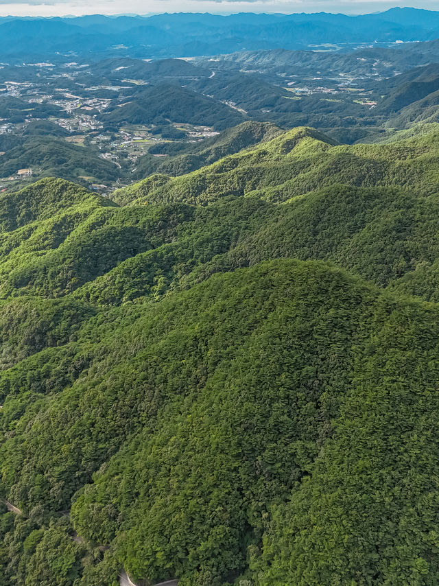 Overlooking View at the Summit