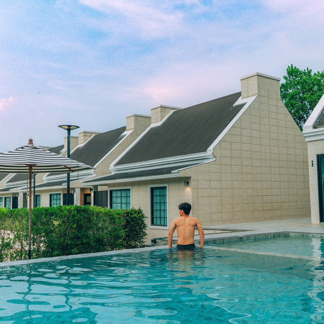 ที่พักในเมืองตราด ตกแต่งสไตล์ยุโรป  🤍🛏️✨