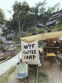 WTF Coffee Camp เป็นคาเฟ่สไตล์แคมป์ปิ้ง