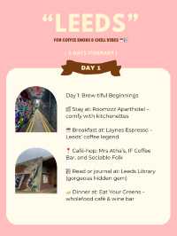 Leeds 3-days itinerary 