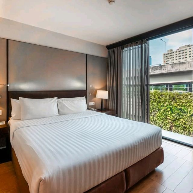 Arcadia Suites Bangkok ที่พักกลางเมือง ทำเลดี