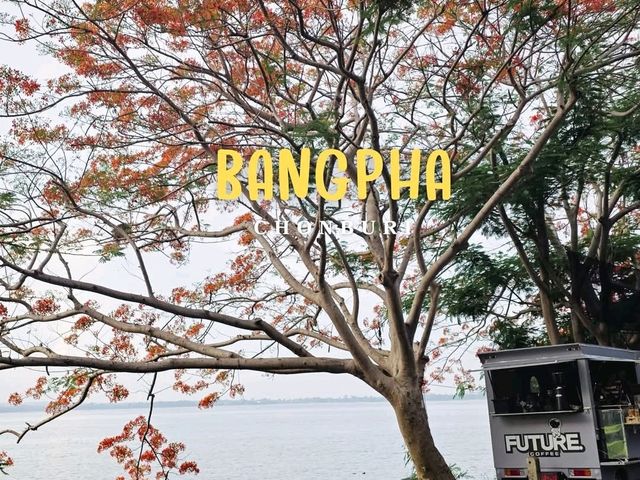 ริมอ่างบางพระ ชลบุรี 🌈🌈