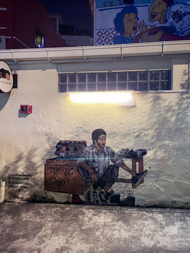 KL Citywalk: Vibrant Murals at Ali, Muthu & Ah Hock, Jalan Doraisamy 