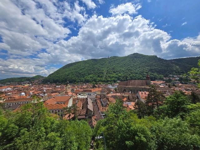 beautiful medieval town of Brasov