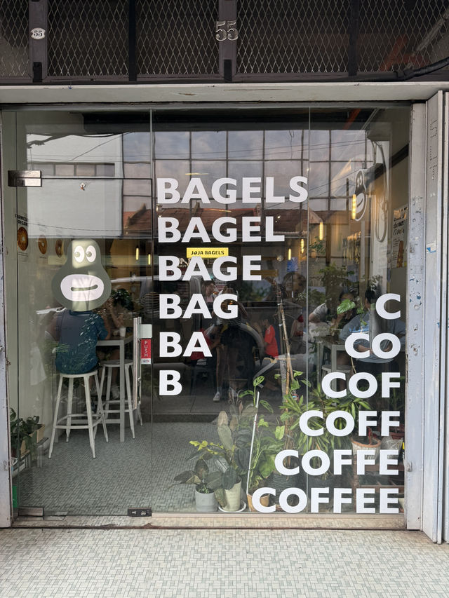 The most famous Bagels in Penang