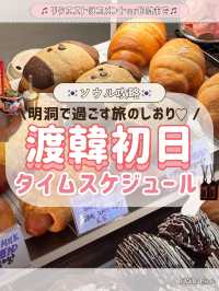 🇰🇷明洞で過ごす！渡韓初日タイムスケジュール