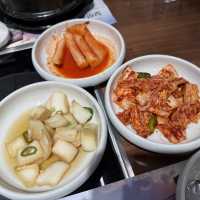 평일에도 웨이팅해야하는 누룽지삼계탕 맛집 누룩골