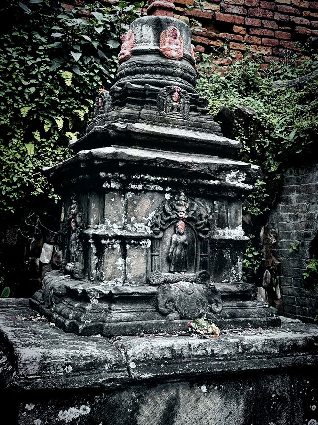 The Aagam Dyo Chhen is an enigmatic and sacrosanct entity situated in the heart of Bhaktapur