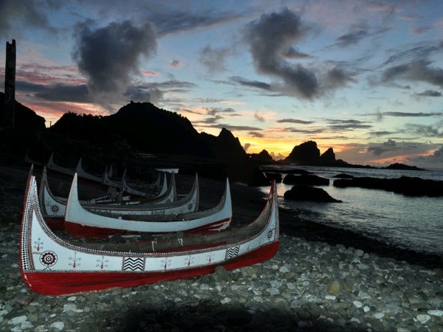 東清部落漁港迎接日出 🌅🌊