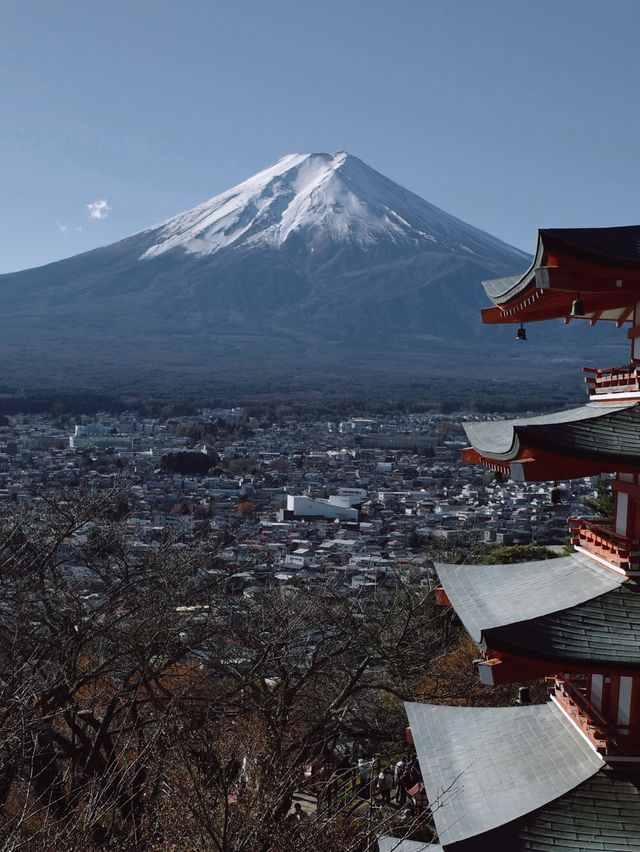 Chureito Pagoda x Mt. Fuji