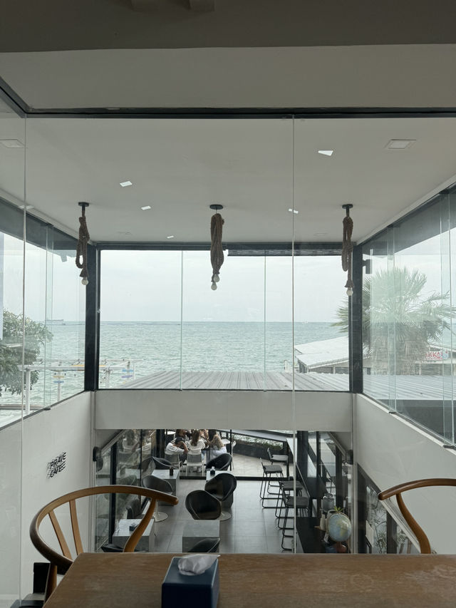 PRAVE CAFE ร้านกาแฟบรรยากาศชิล ติดทะเล🌊