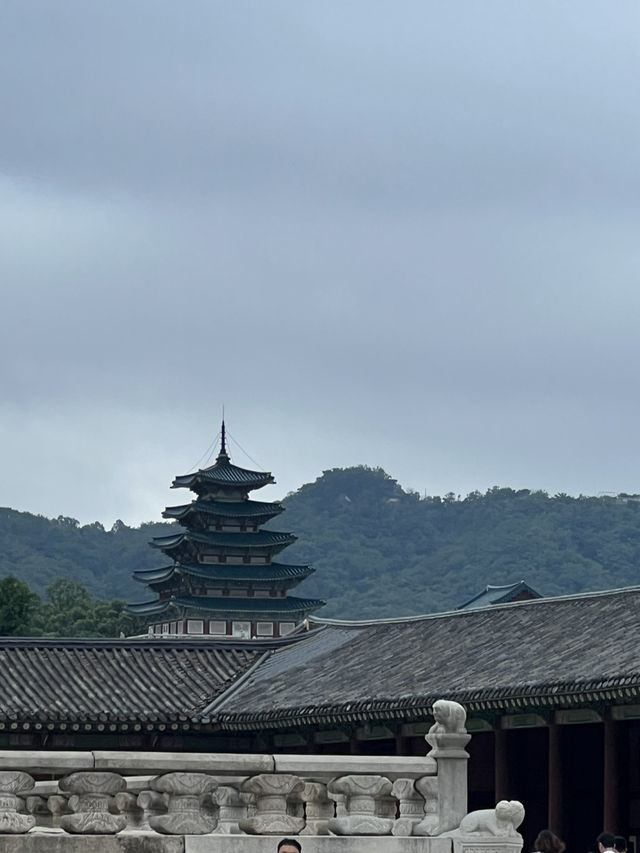 광화문과 경복궁 근정전