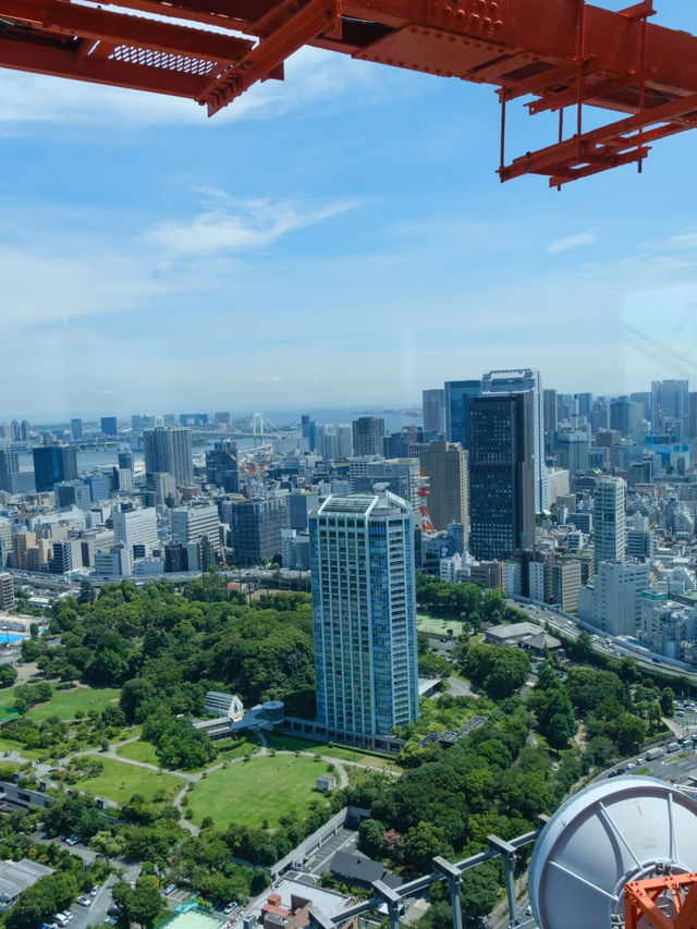 🇯🇵 Tokyo Tower Observation Deck – 360° View of Tokyo