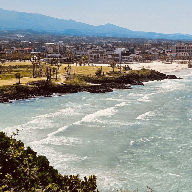 The Perfect Panoramic Viewpoint for Hamdeok Beach
