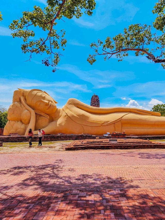 พระนอน อยุธยา