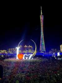 🌈 “Rainbow Beacon of Guangzhou Nights”