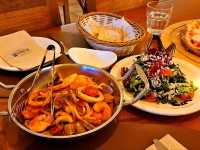 I came to Daehak-ro to enjoy nice Italian food, and so I did