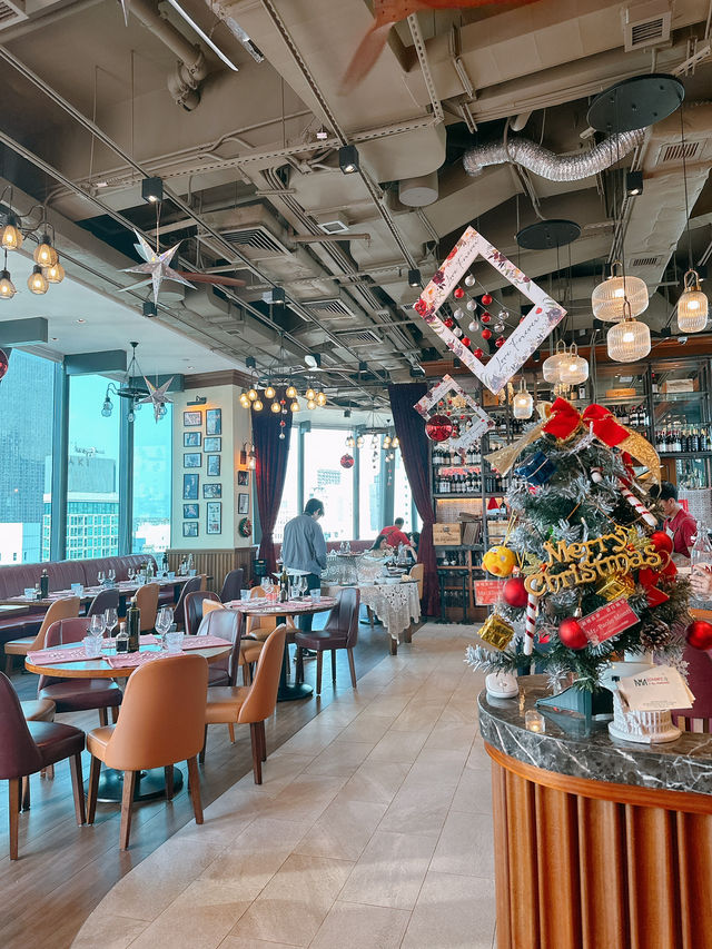 🎄灣仔典雅意式聖誕半自助午餐🍽️｜AMA Ristorante by The Amatricianist  