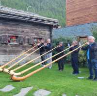 策馬特馬特洪峰的倒影